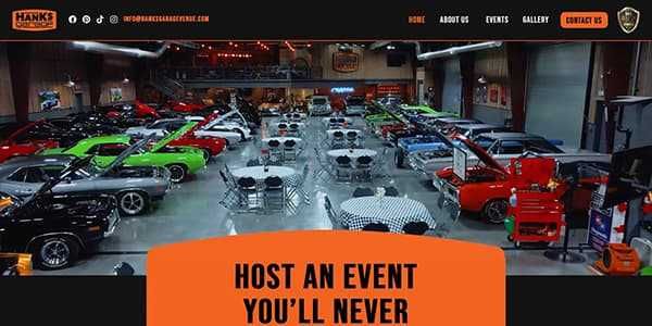 Hanks Garage Venue