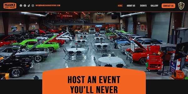 Hanks Garage Venue