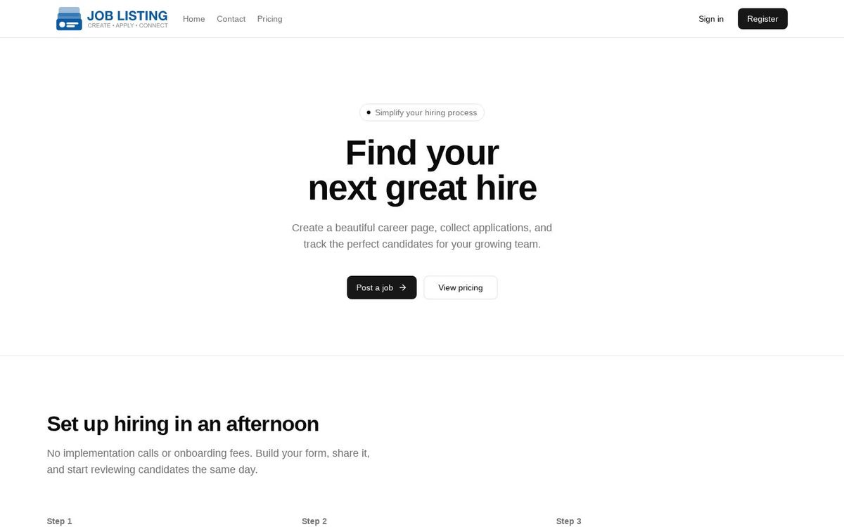 JobListing.app